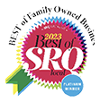 Best of SRQ 2023 Platinum Winner — Best of Family Owned Business